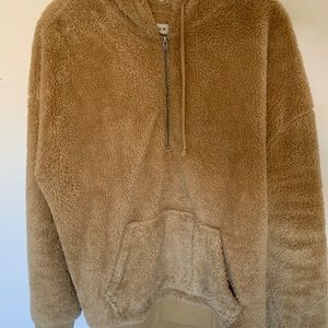 Pacsun Sherpa zip up sweater